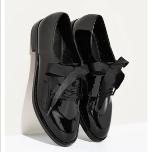 Vegan Patent Leather Oxfords